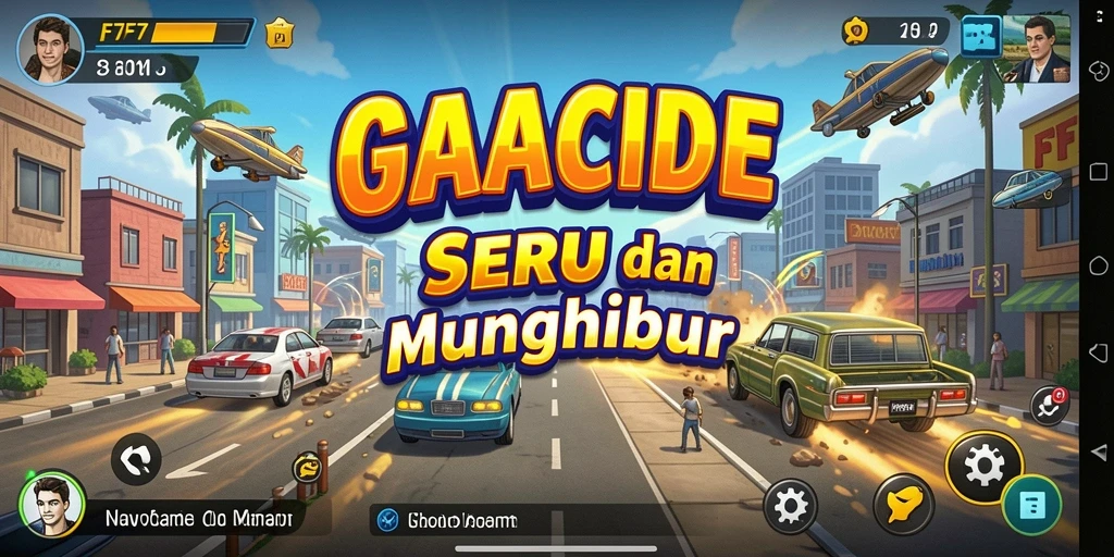 Tampilan gameplay F7F7 yang menarik dan penuh aksi.