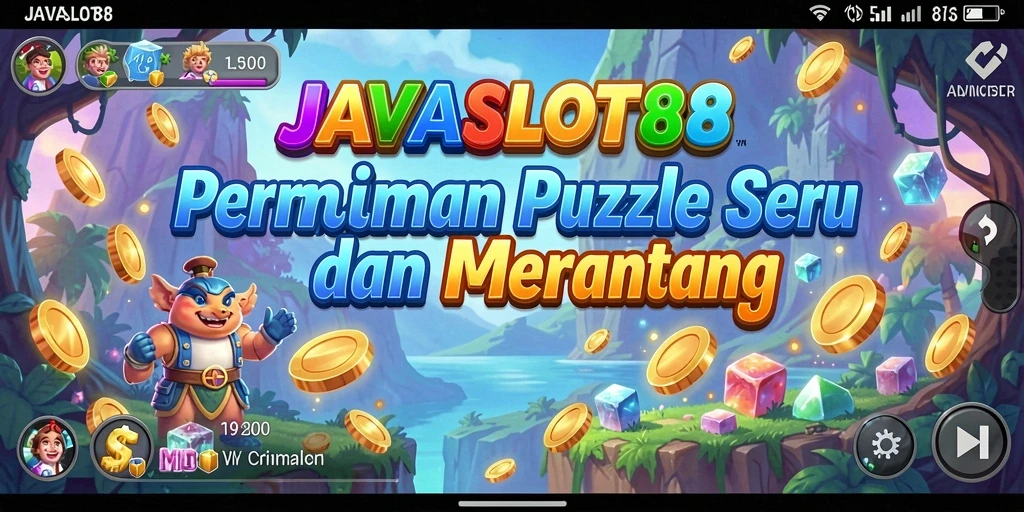 Tampilan seru dari gameplay JAVASLOT88 yang penuh teka-teki.