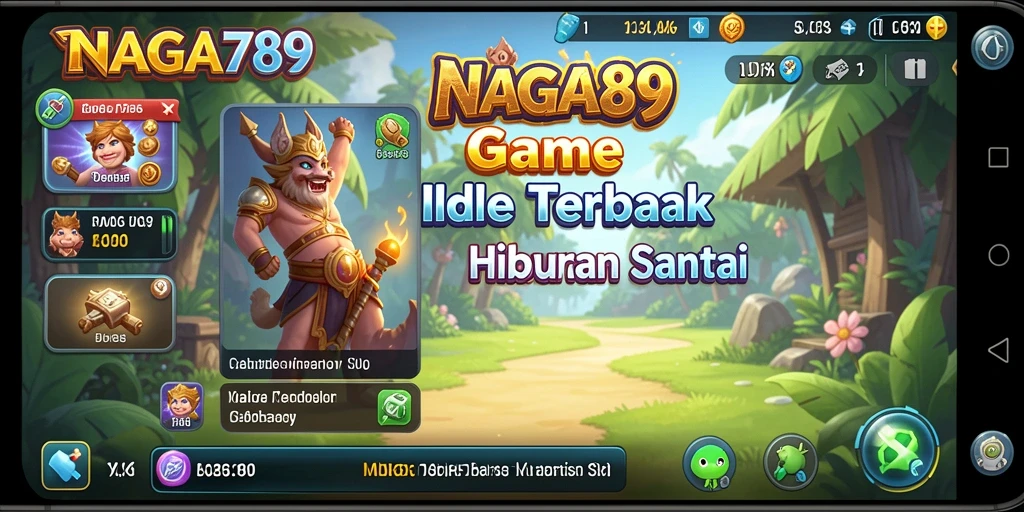 Tampilan gameplay NAGA789 yang mengasyikkan dan santai.