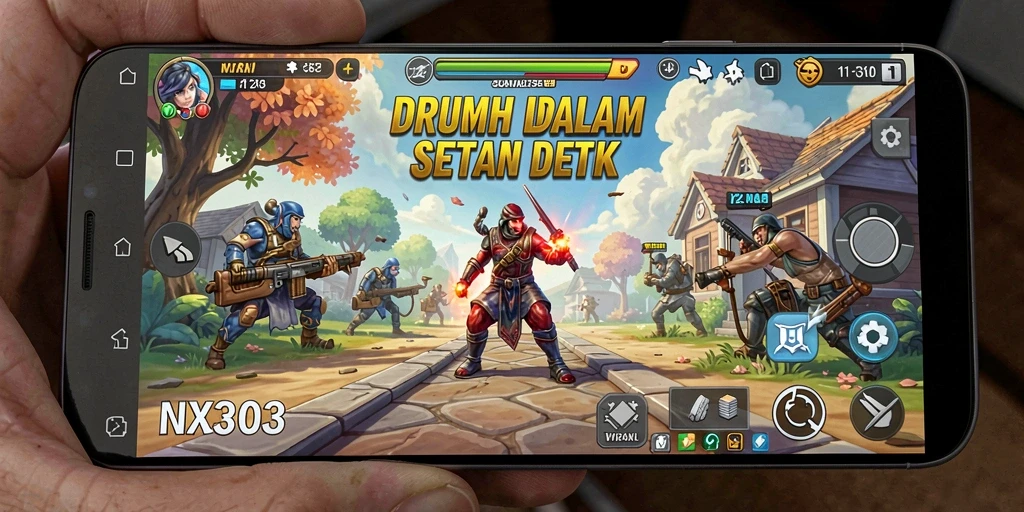 Gameplay menarik NX303 yang menampilkan interaksi musik.