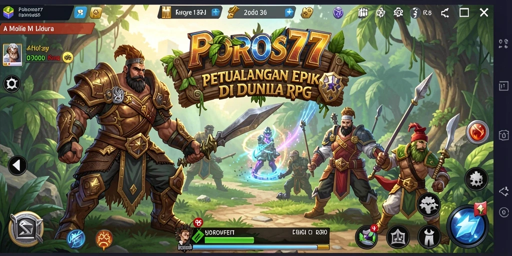 Tampilan menarik dari gameplay RPG di POROS77 yang mengasyikkan.