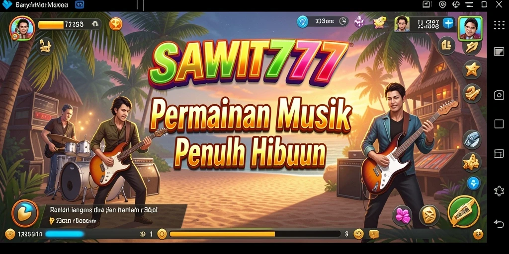 Tampilan gameplay SAWIT777 yang menarik dan penuh warna.